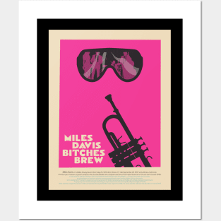 Miles Davis - Aesthetic Tribute to "Bitches Brew" Posters and Art